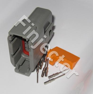 Deutsch DTM 12 pole female connector set, male pins 0.2-0.5 mm2