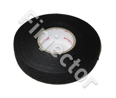 Wiring harness tape, "Fleece" style, soft surface, w. 19 mm
