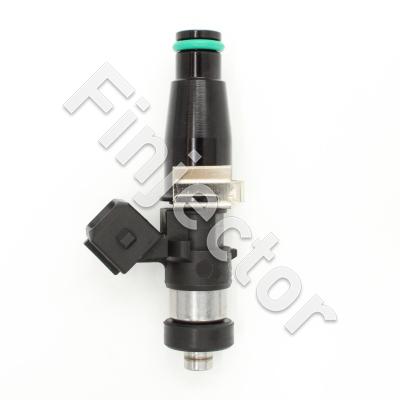 EV14 injector, 12 Ohm, 246 cc, E20°, delta 45°, Jetronic (EV1), O-O 61 mm, Long, Long 11mm Top Adapter with Filter, Bottom 16mm (Bosch 0280158226-L11)