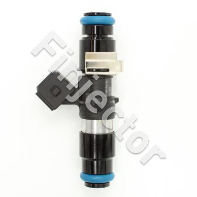 EV14 injector, 8.5 Ohm, 1500 cc, C, Jetronic (EV1), O-O 61 mm, Long, Short 14 mm Top Adapter With Filter, 14 mm Bottom Adapter (Bosch 0280158333-L14)