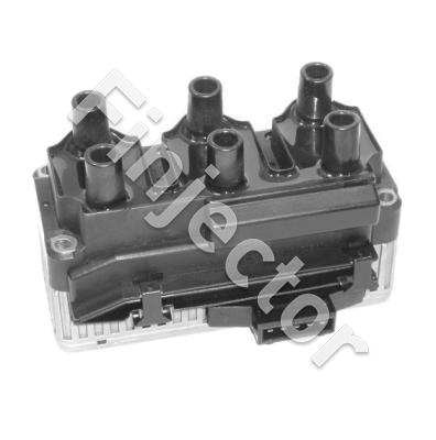 6 cyl. ignition coil with integrated power stages