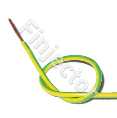 Autocable 0.75mm² yellow-green (full reel=100m)