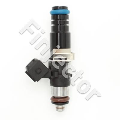 EV14 injector, 8.5 Ohm, 1500 cc, C, Jetronic (EV1), O-O 61 mm, Long, 14 mm Long Top Adapter with Filter  (Bosch 0280158333-L14-2)
