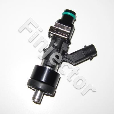 EV14 Injector, 12 Ohm, 470 cc, C, MLK Connector, O-O 54 mm, Mid, 11 mm Short Top Adapter with Filter, Bottom Honda / Hayabusa Adapter (EV14-470-M11-H)