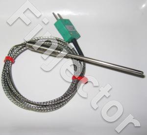 EGT sensor K type, 3 mm Inconel tip (50 mm). Cable 1.5 m