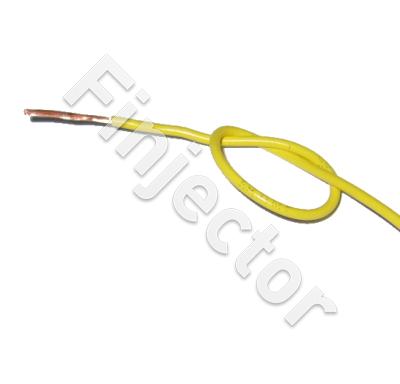 Autocable 0.5 mm² yellow (full reel=100m)