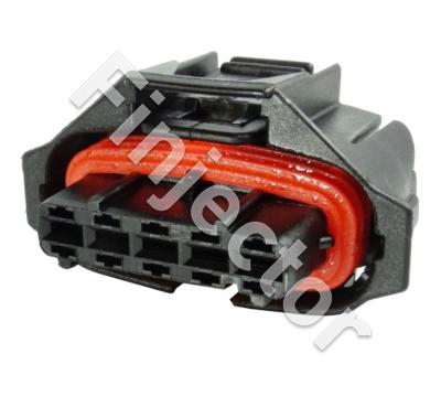 5 pole Compact connector 1.1m, Code 1, covered, BDK 2.8 (Bosch 1928403738)