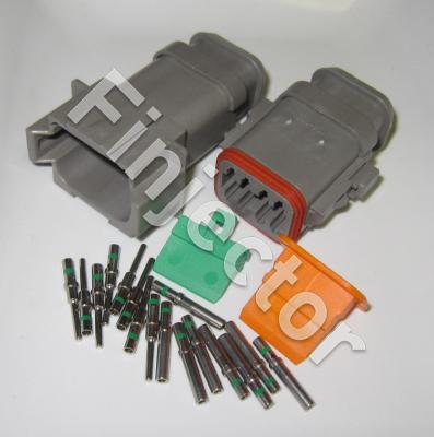 8 pole Deutsh DT connector pair for wire size 1-2 mm2