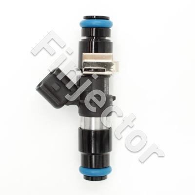 EV14, 1500 cc, 8.5 Ohm, C, USCAR, O-O 61 mm, top adapter with filter, bottom adapter. (Bosch 0280158677-L14)
