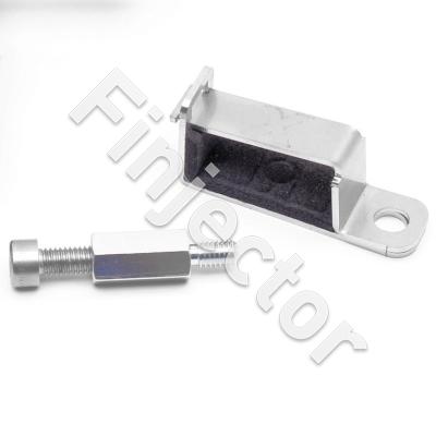 Bracket for ethanol sensor or mac-type boost control solenoid, RST, includes mounting accessories