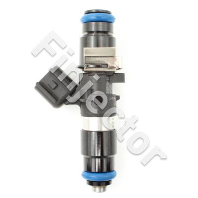 EV14 Injector, 12 Ohm, 1400 cc, C20, Uscar, O-O 61 mm, Long, 14 mm Short Top Adapter with Filter, 14 mm Bottom Adapter (EV14-1400-L14)