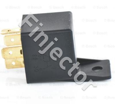 Mini-Relay 12 V/ 30 A, resistor, holder (Bosch 0986AH0453)