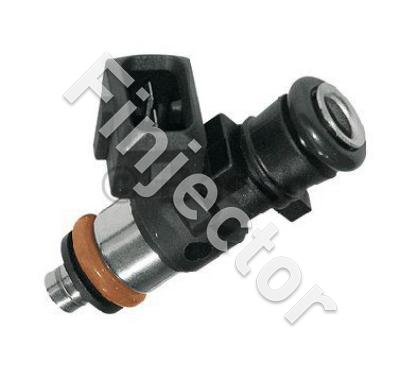 EV14-Suutin, 12 Ohm, 111 cc, E 15°, Jetronic (EV1), O-O 34 mm, Lyhyt (Bosch 0280158046)