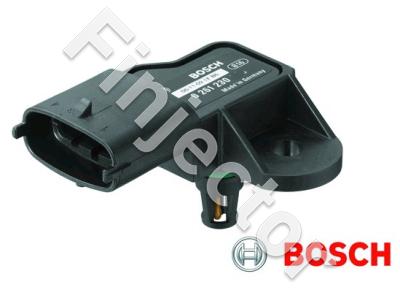 Pressure sensor with integrated air temp sensor 20-250 kPa (Bosch 0261230042)