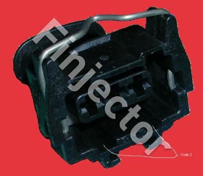 3 pole Bosch Jetronic connector, CODE 2, JPT female pins