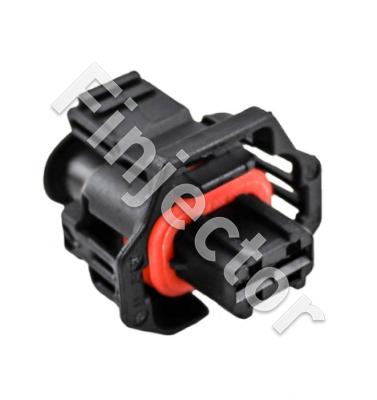 Compact 1.a / Connector 2 Pole / Code 1 / Black (Bosch 1928403698)
