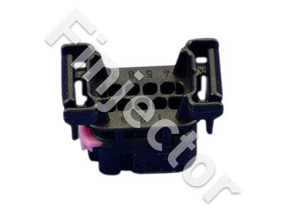 7 Pole connector, LWS, Code 0. Black (BOSCH 1928404025)