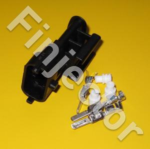 3 pole connector set with pins and seals, Compact, Code 1. (1.5 - 2.5 mm2)