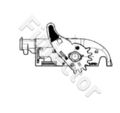 Cover preassembled for 56-way connectors (Bosch 1928404882)
