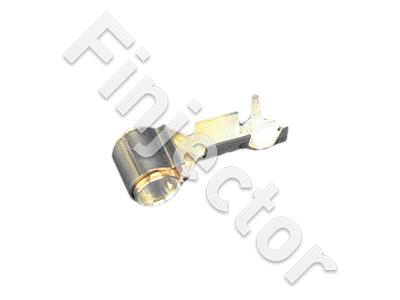 Glow plug terminal for 4.0 mm tip, 1.5-2.5 mm², silver plated (Bosch 1928498243)