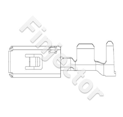 Bosch BTL 2.8 naaraspinni, 1.5 - 2.5 mm², tinattu (1928498651)