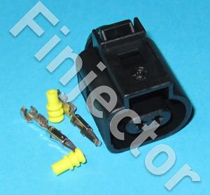 2-napainen liitinsarja, 0.5-1 mm2 (1J0973702-SET-1)