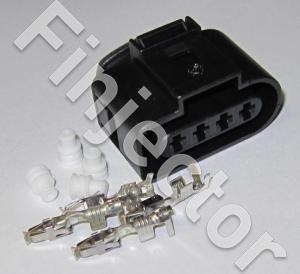 4 pole connector set, JPT terminals 1.5 - 2.5 mm2