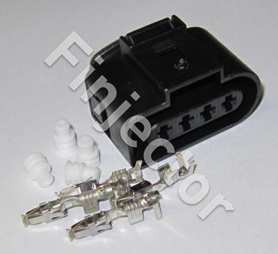 4 pole connector set, JPT terminals 1.5 - 2.5 mm2