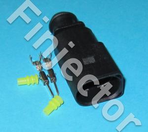 2 Way Sealed Male Connector SET, JMT 1.5 mm, 1-row, Coding I, 0.50 -1mm²