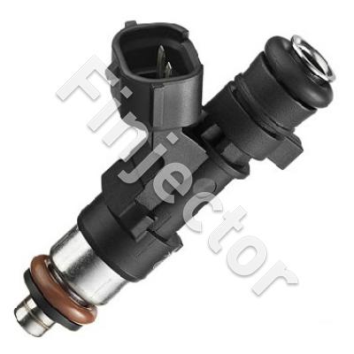 EV14 injector, 12 Ohm, 214cc, E, Nippon Denso (ND, Sumitomo), O-O 49 mm, Mid (Bosch 0280158041)