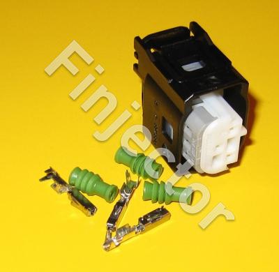 3 pole connector SET for (pressure) sensors (example 0265005303)