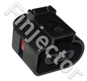 3 pole female connector, JMT female pins (1.5 mm), 1-row, Coding