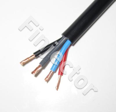 Autocable 4 X 1.5 mm² RKKB black shield (full package=50m)