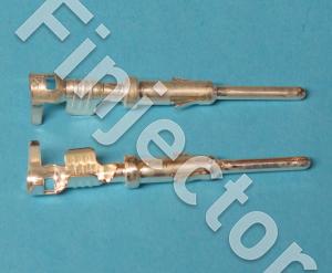 KKS LKS 1,5 ELA,  1- 2.5 mm², Round Male Pin, Silver-plated, Ø 1,5 mm