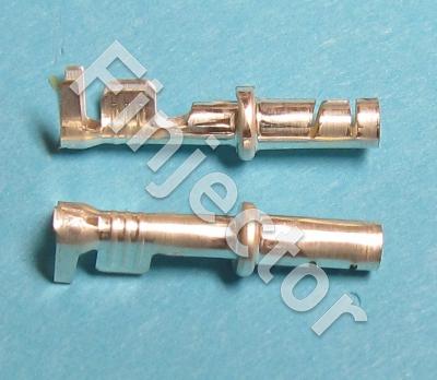 KKS RK 2,5, Round Female terminal, 1- 2.5 mm², Silver-plated, Ø 2,5 mm, Temp. Range 110 °