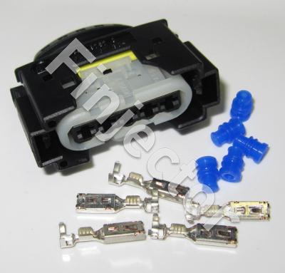 KKS SLK 2,8 ELA, 5 pole connector SET, 0.5- 1 mm², Code B Clip r+l