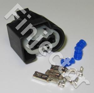 KKS SLK 2,8 ELA, 3 pole connector SET, 0.5- 1 mm², Code B Clip top, Standard BMW