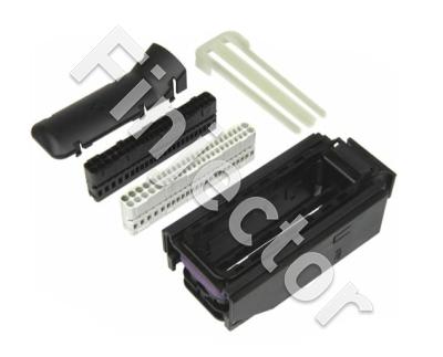 96 pole connector. Terminals: 96 pcs KKS MLK 1,2. Plug-type ID Code A, Without gasket / seal