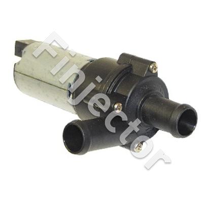 Kiertovesipumppu 12V 750 l/h, 20 mm letkuille, magneettivetoinen. Jetronic-liitin  (Bosch 0392020034)