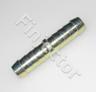 Jatkoliitin 8/8 mm letkuille, sinkittyä terästä (8028.0606)