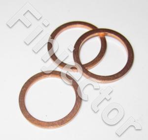 COPPER JOINT RING 14X18