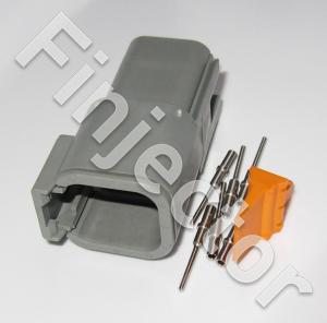 Deutsch DTM 6-napainen naarasliitinsarja, 0.2-0.5 mm2
