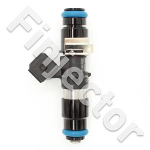 EV14 Injector, 12 Ohm, 1200 cc, C20, Jetronic (EV1), O-O 61 mm, Long, 14 mm Short Top Adapter with Filter, 14 mm Bottom Adapter (EV14-1200-L14)
