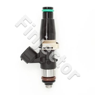 EV14 Injector, 8.5 Ohm, 2000 cc, C, Nippon Denso (ND, Sumitomo), O-O 61 mm, Long, 11 mm Long Top Adapter with Filter, Bottom 16 mm Seal (EV14-2000-L11)