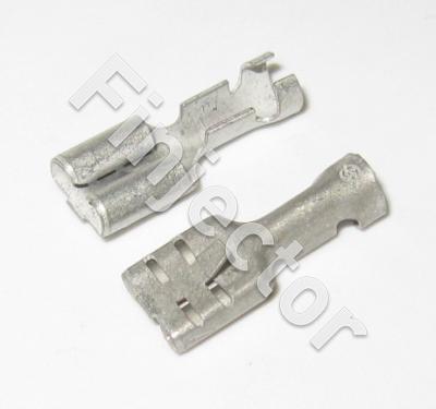 Crimp Connector 6.3 mm, 1.5-2.5mm², with lock tab
