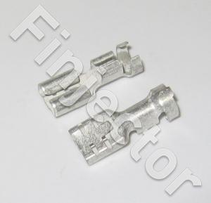 Crimp Connector 6.3 mm, 4 - 6 mm², with lock tab (box=100 pcs)