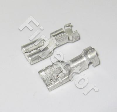 Crimp Connector 6.3 mm, 4 - 6 mm², with lock tab (box=100 pcs)