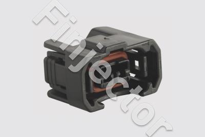 2 pole female connector for injectors, Honda type (HON-CON-1)