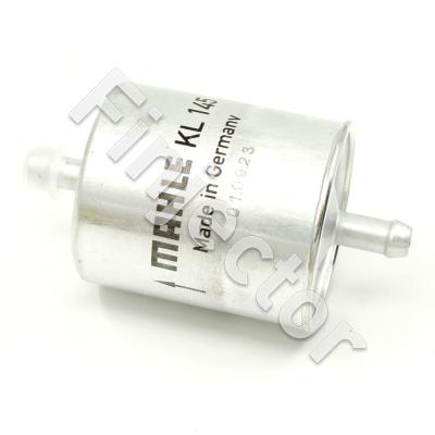 A small fuel filter, e.g. to the motorcycle (MAHLE KL145)
