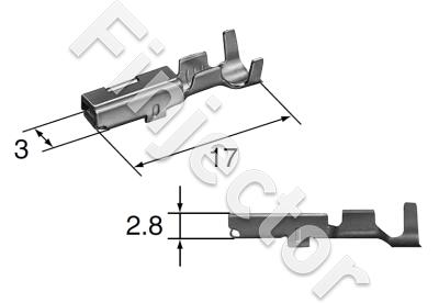 Female Pin for ND/Sumitomo type injector connector (ND-CON-1)